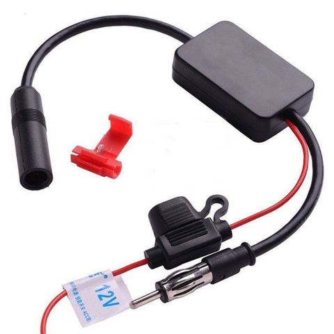 UNIVERSAL FM SIGNAL AMPLIFIER ANTI-INTERFERENCE AERIAL BOOSTER ADAPTER