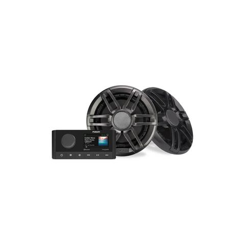 FUSION MARINE STEREO KIT MS-RA210 WITH XS SPORTS SPEAKERS