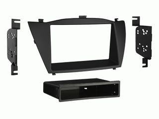 FITTING KIT HYUNDAI IX35 , TUCSON 2010 - 2015 DIN & DOUBLE DIN (BLACK)