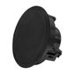 FUSION 6.5" 120-WATT ROUND BLACK FLUSH MOUNT MARINE SPEAKERS