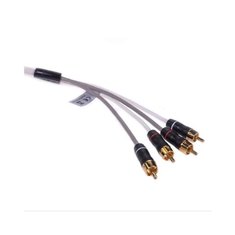FUSION MS-FRCA6 2-ZONE 4-CHANNEL RCA AUDIO INTERCONNECT CABLE - 6FT/1.8M