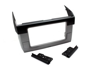 FITTING KIT TOYOTA PRADO 2013 - 2017 (150) TOP DASH DOUBLE DIN (SILVER / BLACK)