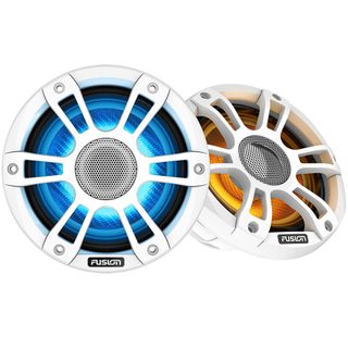 FUSION 7.7" SERIES 3I SPORTS SPEAKERS WHITE WITH CRGBW