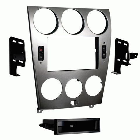 FITTING KIT MAZDA 6 , ATENZA 2003 - 2005 ONLY DIN & DOUBLE DIN (SILVER)