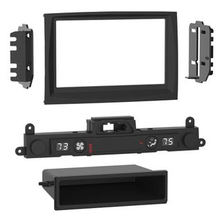 FITTING KIT KIA SPORTAGE 2017 - 2019 DIN & DOUBLE DIN (NON NAV DISPLAY RADIO) (BLACK)