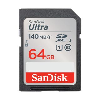 SANDISK ULTRA SDHC 64GB UP TO 140MB/S SD CARD CLASS 10