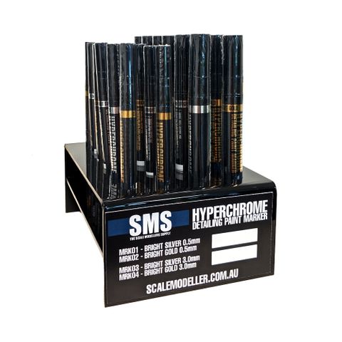 HYPERCHROME MARKER RETAIL DISPLAY W/ 24 MARKERS