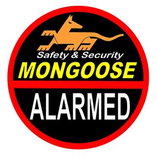 SET OF TWO MONGOOSE INTERNAL WINDOW STICKERS