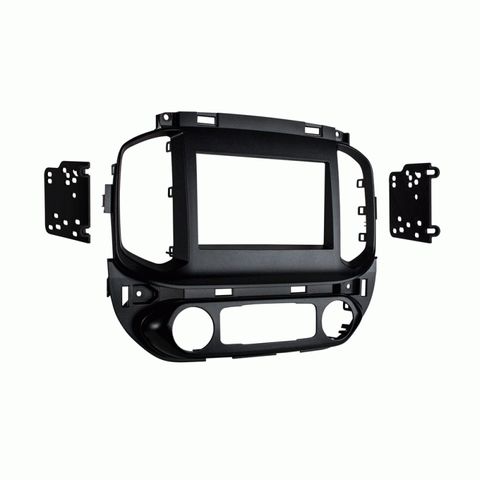 FITTING KIT CHEVROLET COLORADO / GMC CANYON 2015 ON DOUBLE DIN (BLACK)