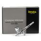 IWATA GRAVITY AIRBRUSH CUSTOM MICRON TAKUMI SIDE FEED DUAL ACTION 0.18MM