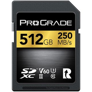 PROGRADE DIGITAL SDXC GOLD UHS-II 512GB R250MB/S W120MB/S V60