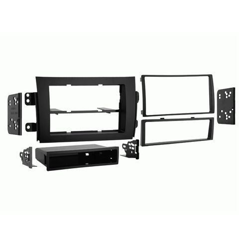 FITTING KIT SUZUKI SX4 2007 - 2013 DIN & DOUBLE DIN (BLACK)