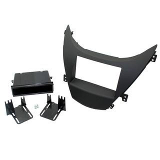 FITTING KIT HYUNDAI ELANTRA 2010 - 2013 DOUBLE & SINGLE DIN (BLACK)