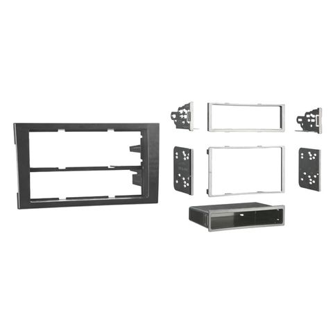 FITTING KIT AUDI A4 , S4 , RS4 2002 - 2008 DIN & DOUBLE DIN (WITH SYMPHONY OR NAV RADIO) (BLACK)