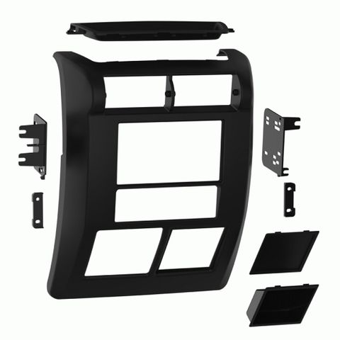 FITTING KIT JEEP WRANGLER 1997 - 2002 DOUBLE DIN FULL REPLACEMENT KIT (BLACK)