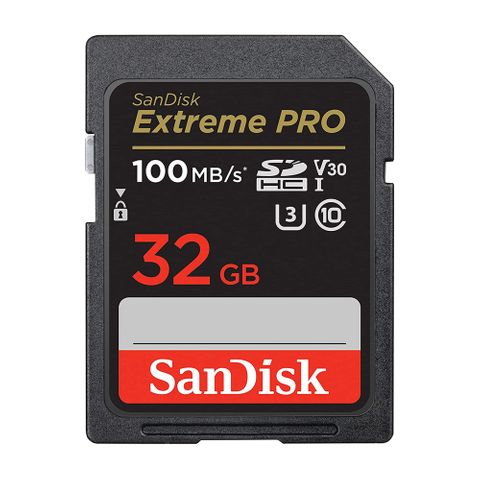 SANDISK EXTREME PRO SDHC 32GB UP TO R100MB/S W90MB/S SD CARD UHS-I V30