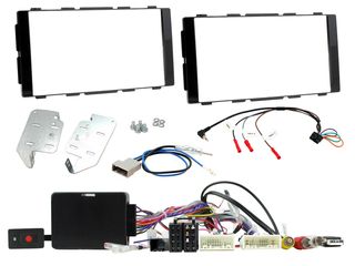 FITTING KIT NISSAN JUKE , NOTE 2015 - 2019 DOUBLE DIN (24 PIN PLUG) (360 RETENTION) COMPLETE KIT