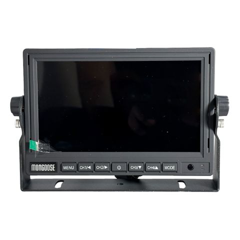 7" AHD - 1080P - QUAD MONITOR - 4 CAMERA INPUT