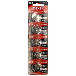MAXELL LITHIUM BATTERY CR1632 3V COIN CELL 5 PACK