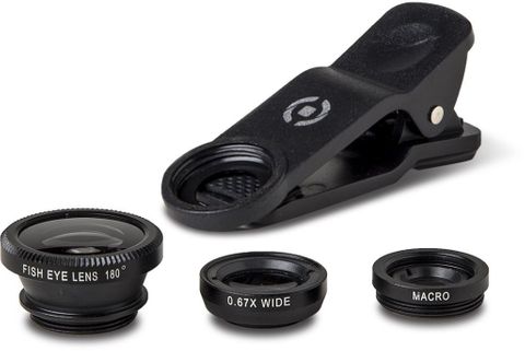 CELLY CLIP & CLICK 3-IN-1 SMARTPHONE LENS KIT