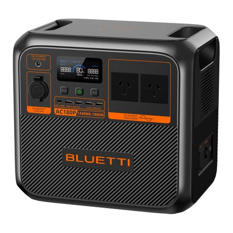 BLUETTI AC180P HOME & PORTABLE POWER STATION | 1800W (2700W SURGE) 1440WH
