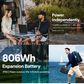 BLUETTI AC60P EXPANDABLE PORTABLE WATERPROOF POWER STATION | 600W (1200W SURGE) 504WH