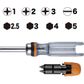 VESSEL TD-6808MG RATCHET SCREWDRIVER 8PC