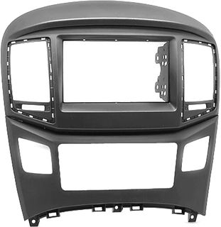 FITTING KIT HYUNDAI H1 , STAREX , I800 , IMAX , ILOAD 2015 - 2020 DOUBLE DIN (BLACK)