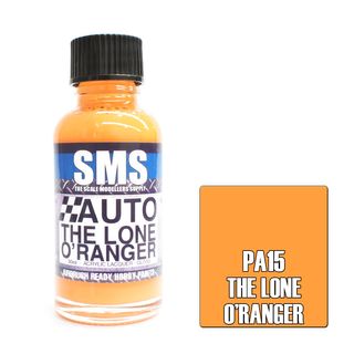 AIRBRUSH PAINT 30ML AUTO COLOUR THE LONE O'RANGER SCALE MODELLERS SUPPLY