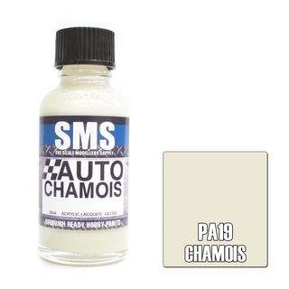 AIRBRUSH PAINT 30ML AUTO COLOUR CHAMOIS SCALE MODELLERS SUPPLY