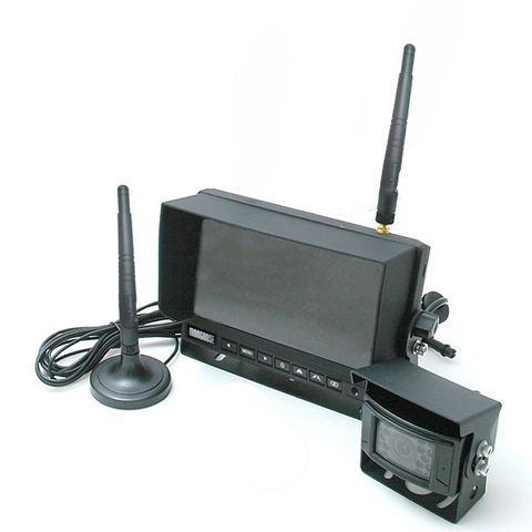 MONGOOSE WIRELESS 7" COMMERCIAL HD MONITOR + 1 CAMERA (FOR UP TO 4 CAMERAS)