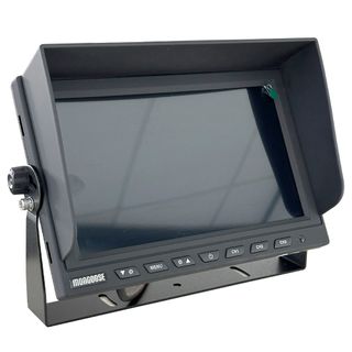 MONGOOSE 9" AHD 1080p  - REAR VIEW MONITOR  - 3 CAMERA INPUT