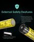 NITECORE LI-ION RECHARGEABLE 18650 BATTERY 3600MAH 3.6V