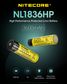 NITECORE LI-ION RECHARGEABLE 18650 BATTERY 3600MAH 3.6V