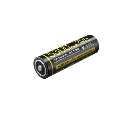 NITECORE LI-ION RECHARGEABLE 21700 BATTERY 5300MAH 3.6V