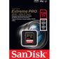 SANDISK EXTREME PRO SDXC 128GB UP TO R300MB/S W260MB/S SD CARD UHS-II V90