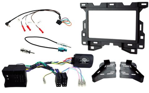 FITTING KIT MERCEDES SPRINTER 2018 - 2021 DOUBLE DIN (BLACK) COMPLETE KIT