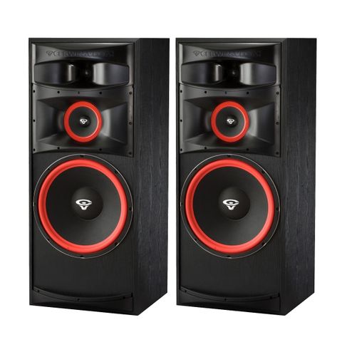 CERWIN VEGA XLS SERIES HOME AUDIO 15" 3-WAY FULL RANGE FLOOR SPEAKERS 400W MAX PAIR