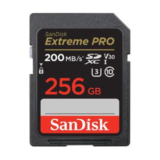 SANDISK EXTREME PRO SDXC 256GB UP TO R200MB/S W140MB/S SD CARD UHS-I V30