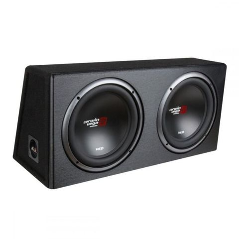 CERWIN VEGA DUAL 10" XED SERIES 2 OHM SUBWOOFER ENCLOSURE 450W RMS / 1600W MAX