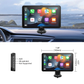 OTTOCAST CARPLAY & ANDROID AUTO WIRELESS SCREEN 7" WITH 2K FRONT CAMERA