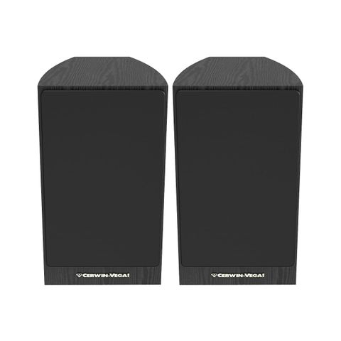 CERWIN VEGA LA SERIES HOME AUDIO 6.5" 2-WAY BOOKSHELF SPEAKER PAIR BLACK 150W MAX