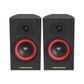 CERWIN VEGA LA SERIES HOME AUDIO 6.5" 2-WAY BOOKSHELF SPEAKER PAIR BLACK