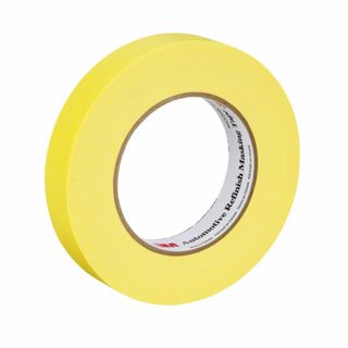 3M 6653 AUTOMOTIVE REFINISHING TAPE YELLOW 24MM X 55M SINGLE