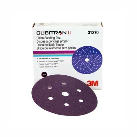 3M 31370 CUBITRON II 150MM DISC 40+ BOX of 25 DISCS