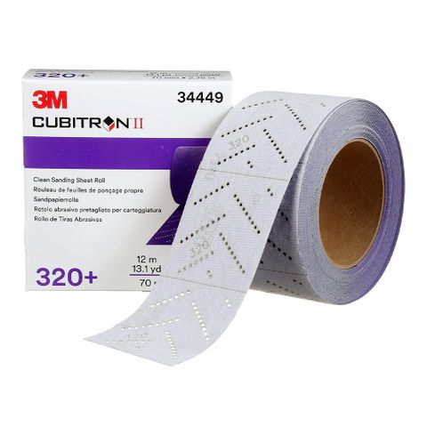 3M 34449 CUBITRON II 70MM X 12M ROLL 320+