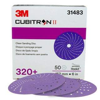 3M 31483 CUBITRON II HOOKIT 150MM DISC 320+