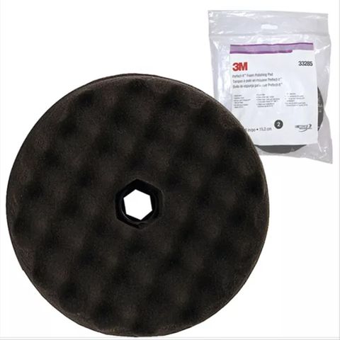 3M 33285 PERFECT IT FOAM POLISHING PAD 6" BLACK