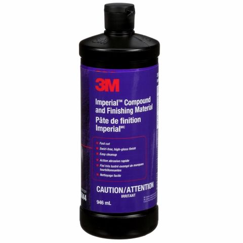 3M 6044 IMPERIAL COMPOUND & POLISH MATERIAL 32 FL OZ (946ML)