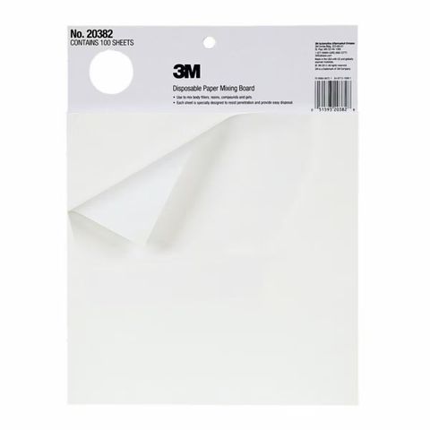 3M 20382 DISPOSABLE PAPER MIX BOARD 10X10